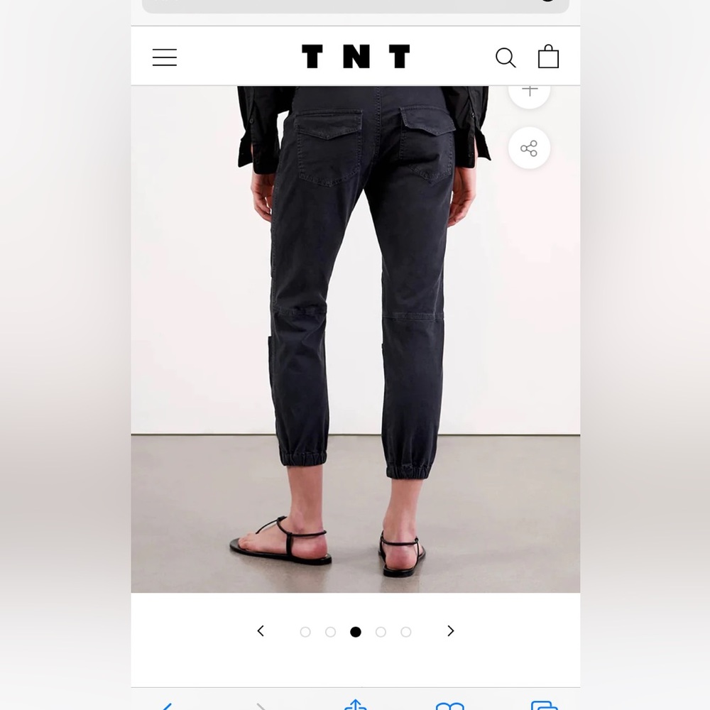 Nili Lotan  cropped military pant